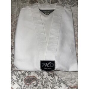 Century Student Jacket  Only, Top Gi Uniform White size 0 - Child 6-8